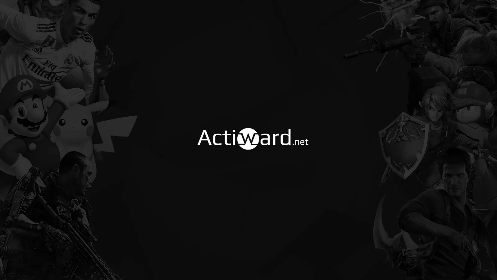 ActiWard.net multi-game wallpaper